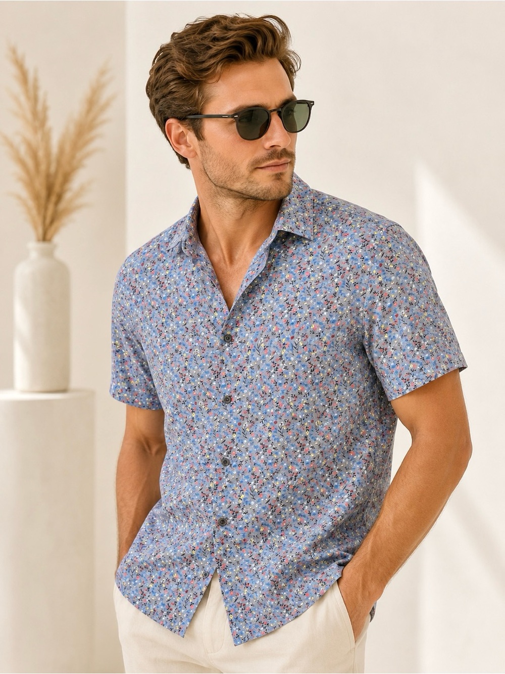 EXPRESS FLORAL SHIRT